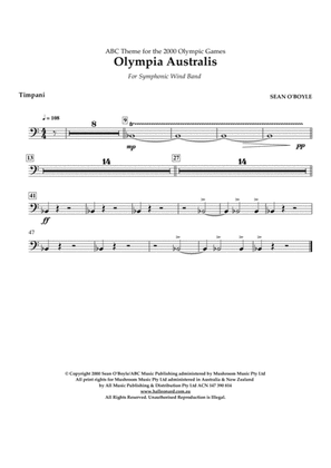 Olympia Australis (Symphonic Wind Band) - Timpani
