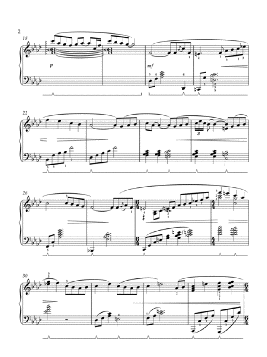 Indigo (Piano Solo) Piano Solo scores gallery preview page 4