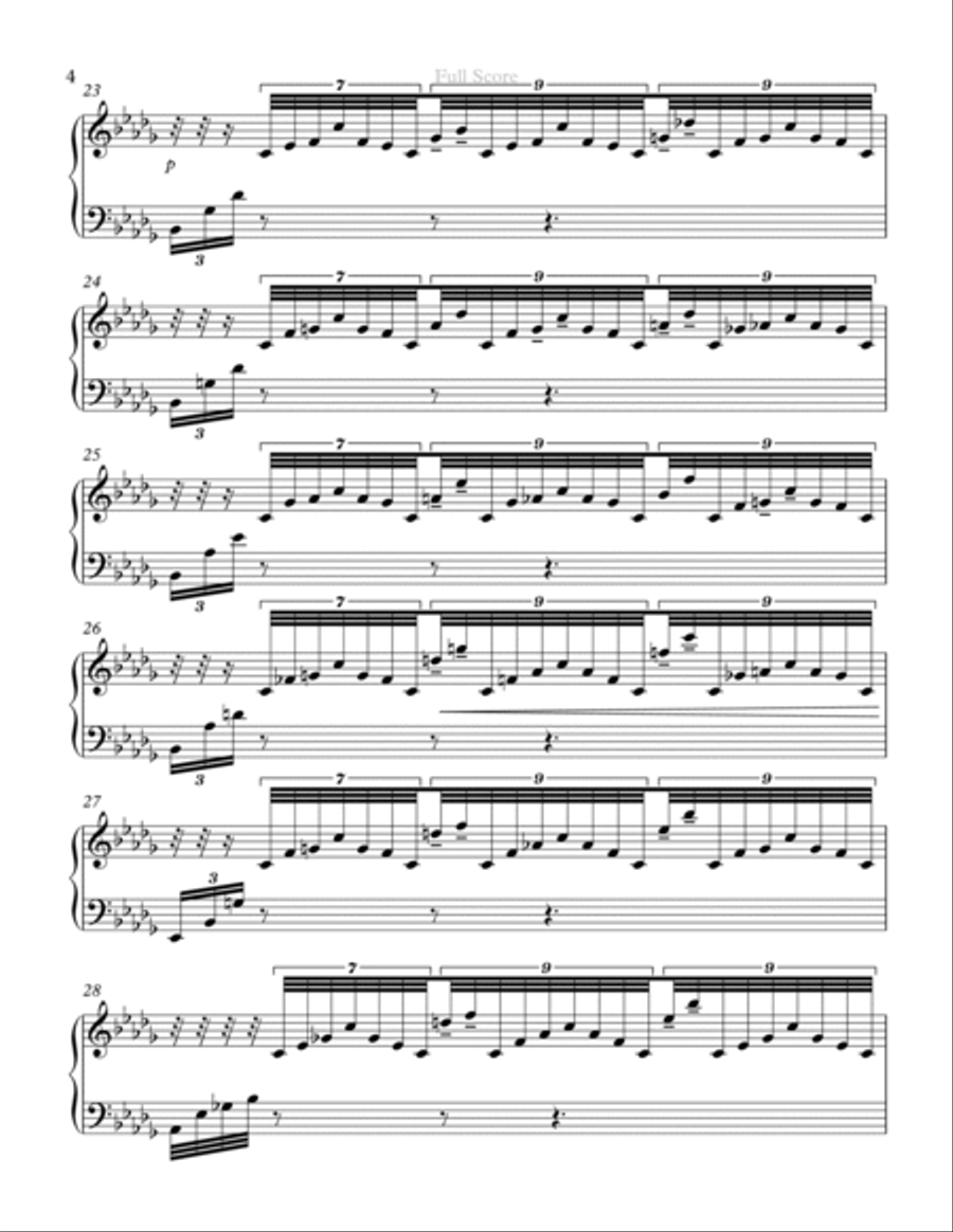 Etude Opus 14 No. 1 Etude Opus 14 No. 1 Piano Method scores gallery preview page 6