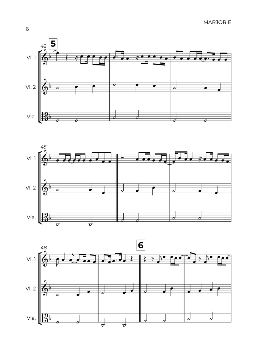 Marjorie String Trio scores gallery preview page 6