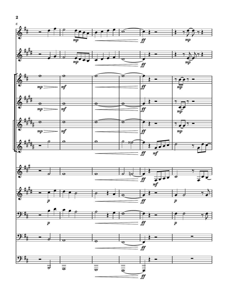 Mary, Did You Know? Small Ensemble scores gallery preview page 2