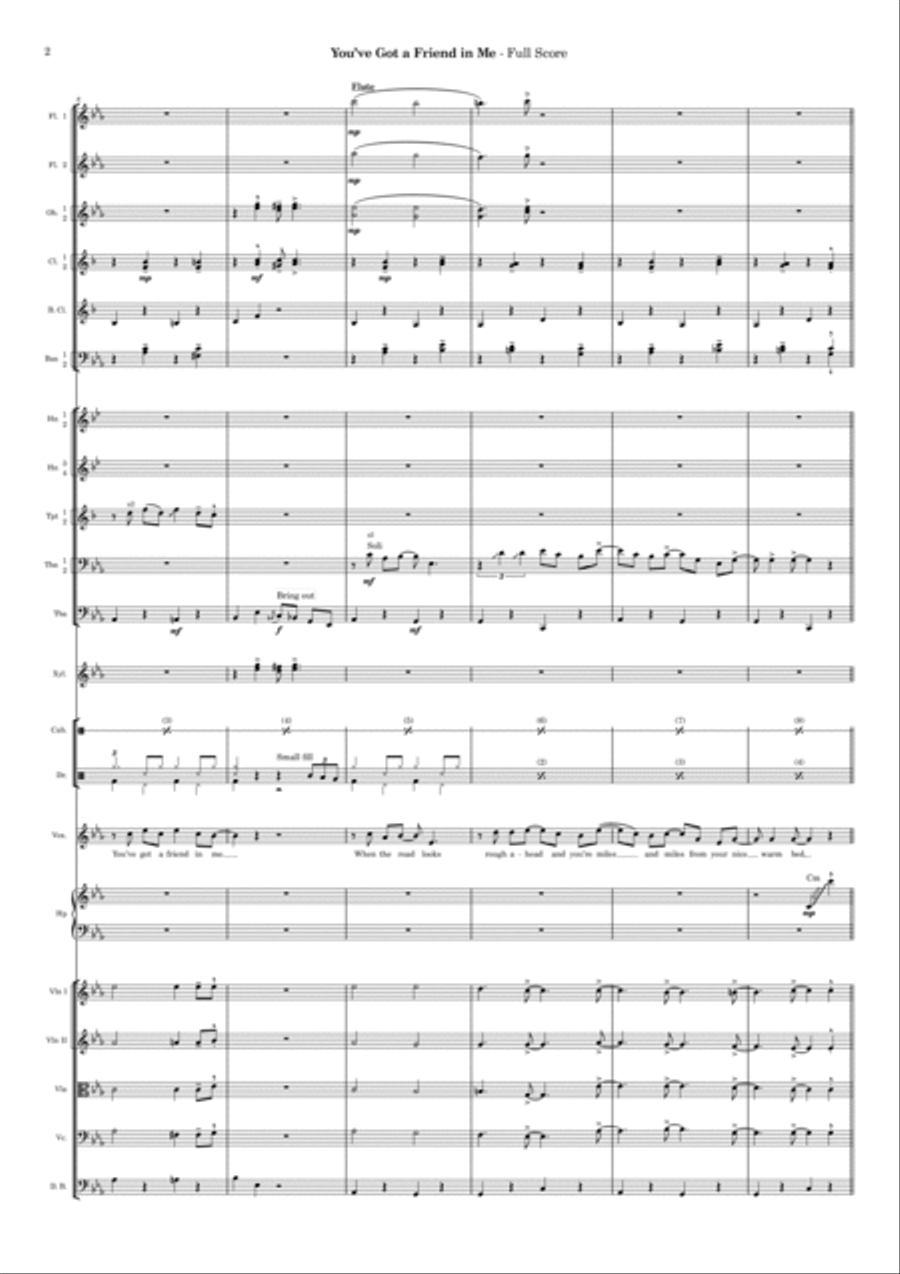 You've Got A Friend In Me Full Orchestra scores gallery preview page 2