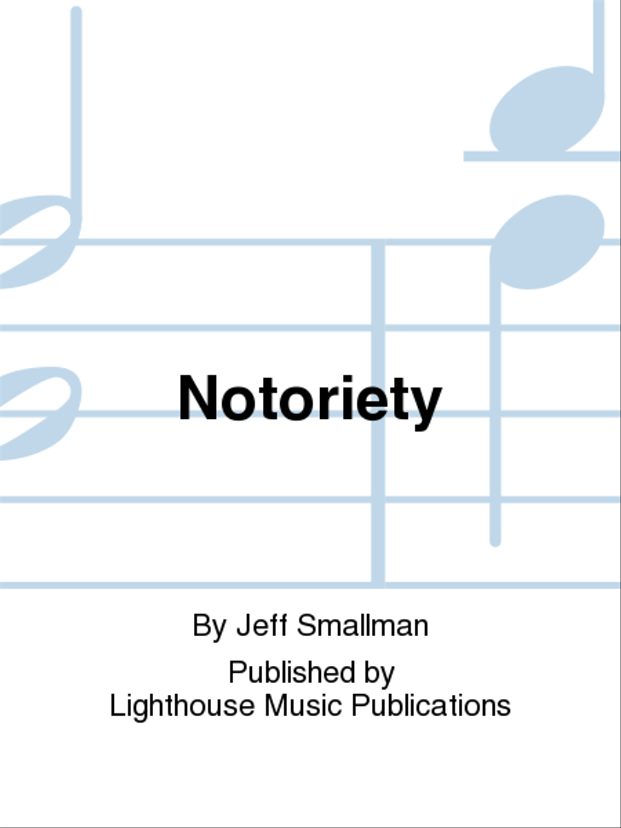 Notoriety SSATBB scores gallery preview page 1