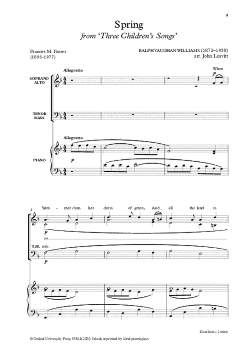 Vaughan Williams for Choirs 2