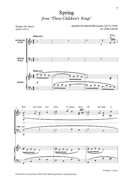 Vaughan Williams for Choirs 2