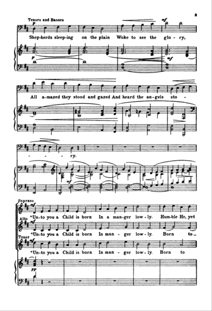 As it Fell Upon a Night As it Fell Upon a Night 4-Part scores gallery preview page 3