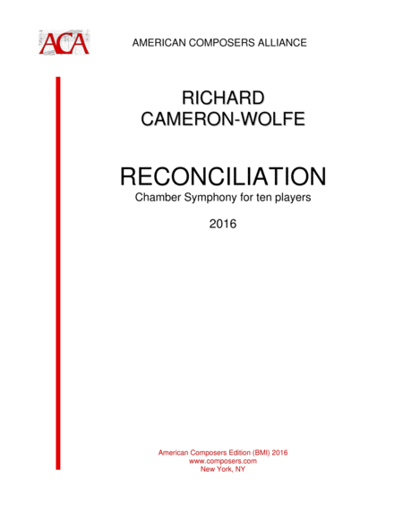 [Cameron-Wolfe] Reconciliation