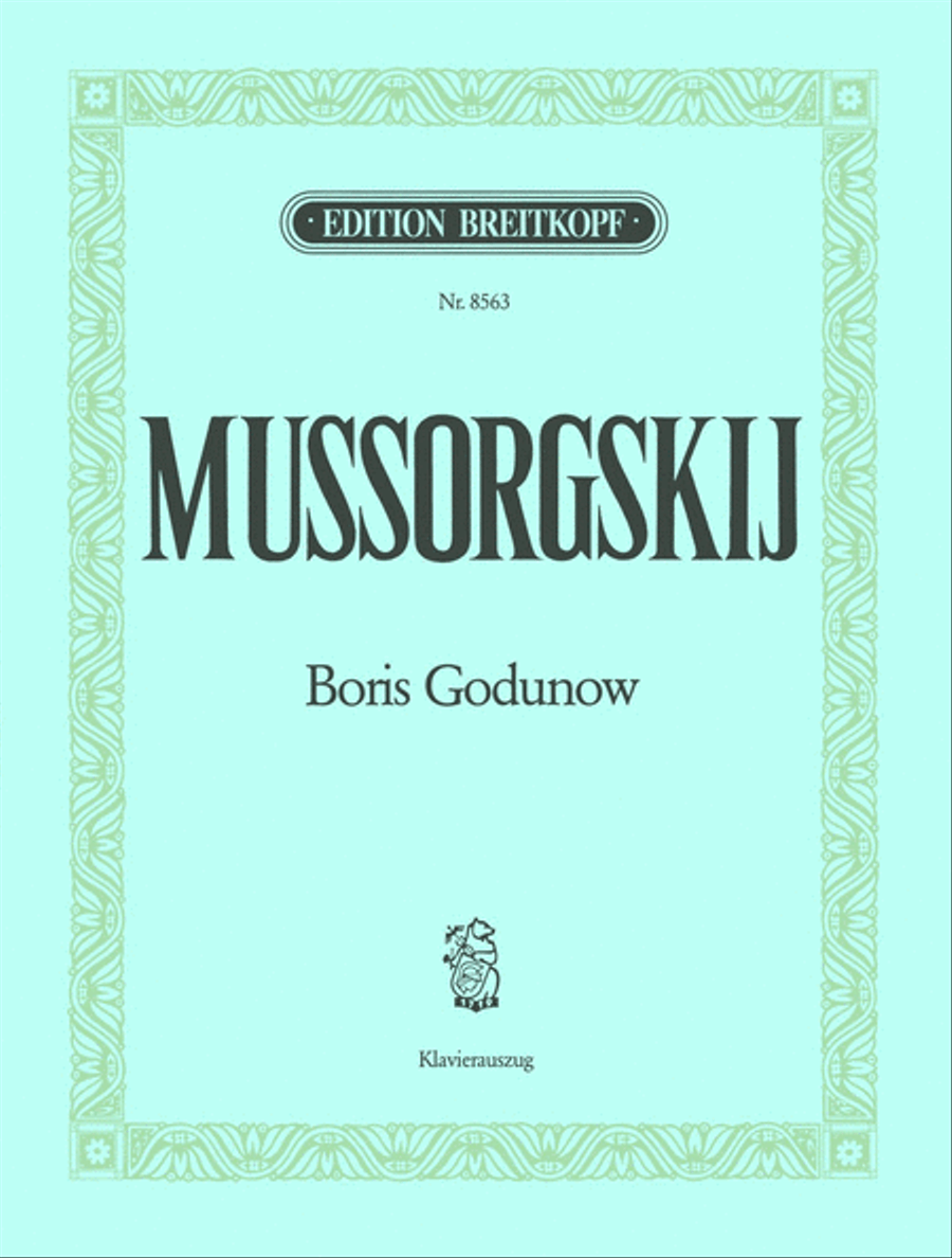 Boris Godunow SSAATTBB scores gallery preview page 1