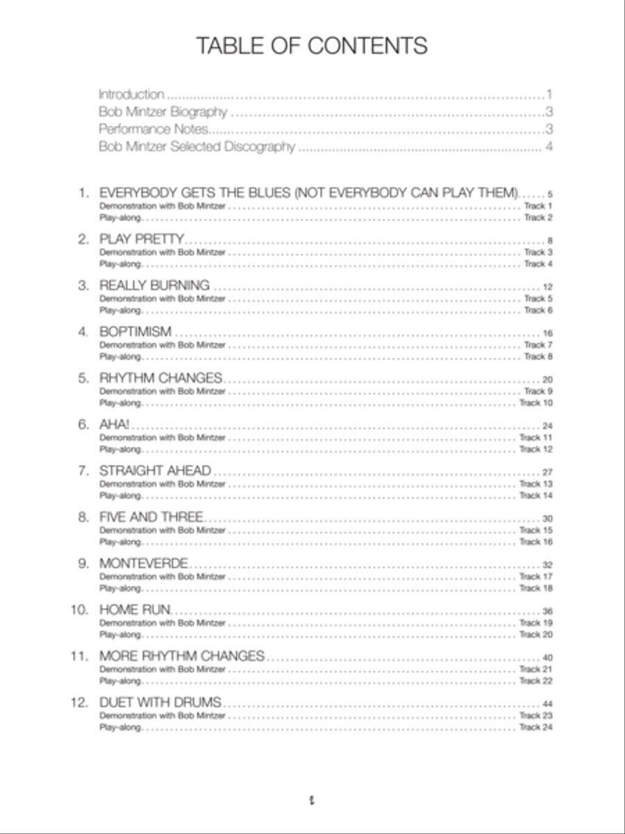 12 Contemporary Jazz Etudes image number null