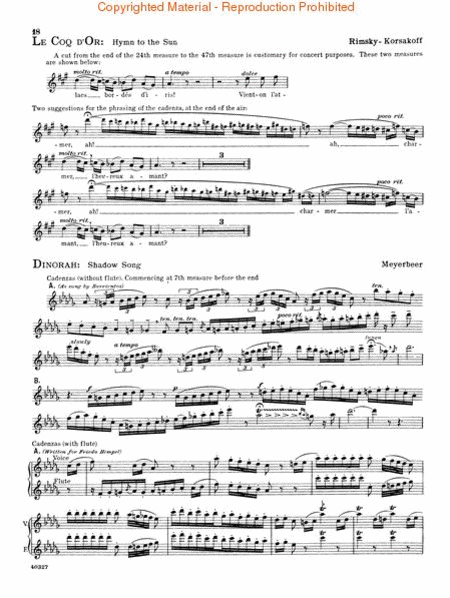 The Estelle Liebling Book of Coloratura Cadenzas by Estelle Liebling Coloratura Soprano - Sheet Music