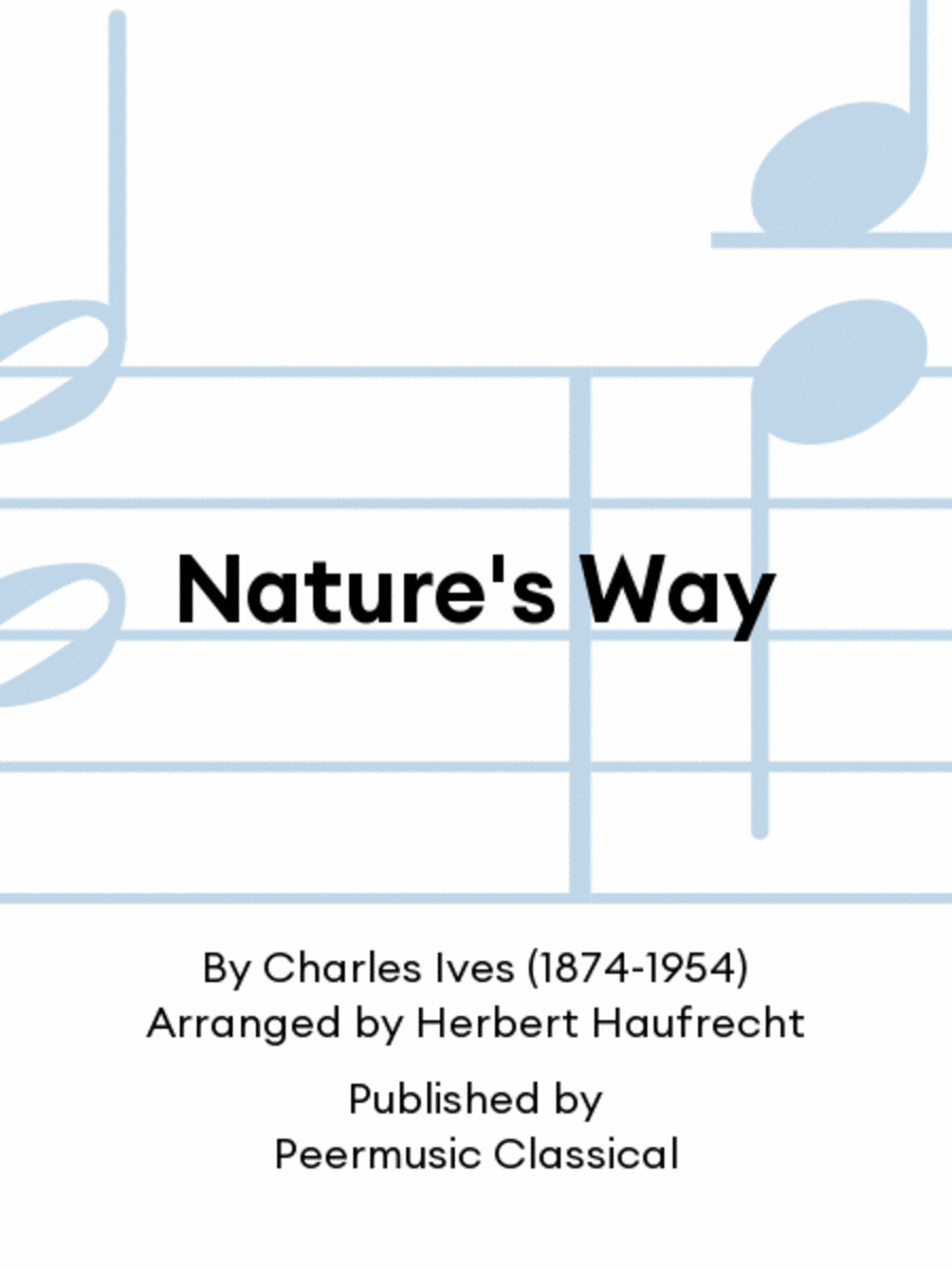 Nature's Way Nature's Way 4-Part scores gallery preview page 1