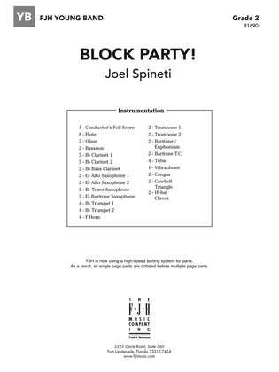 Block Party!: Score