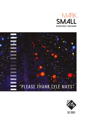 Book cover for Please Thank Lyle Mays