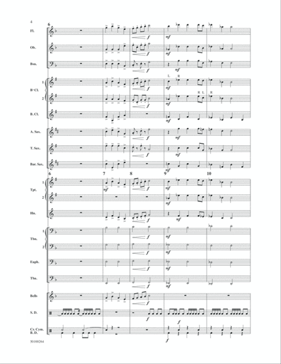 Revelry Concert Band scores gallery preview page 4