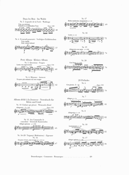 Selected Piano Works – Character Pieces