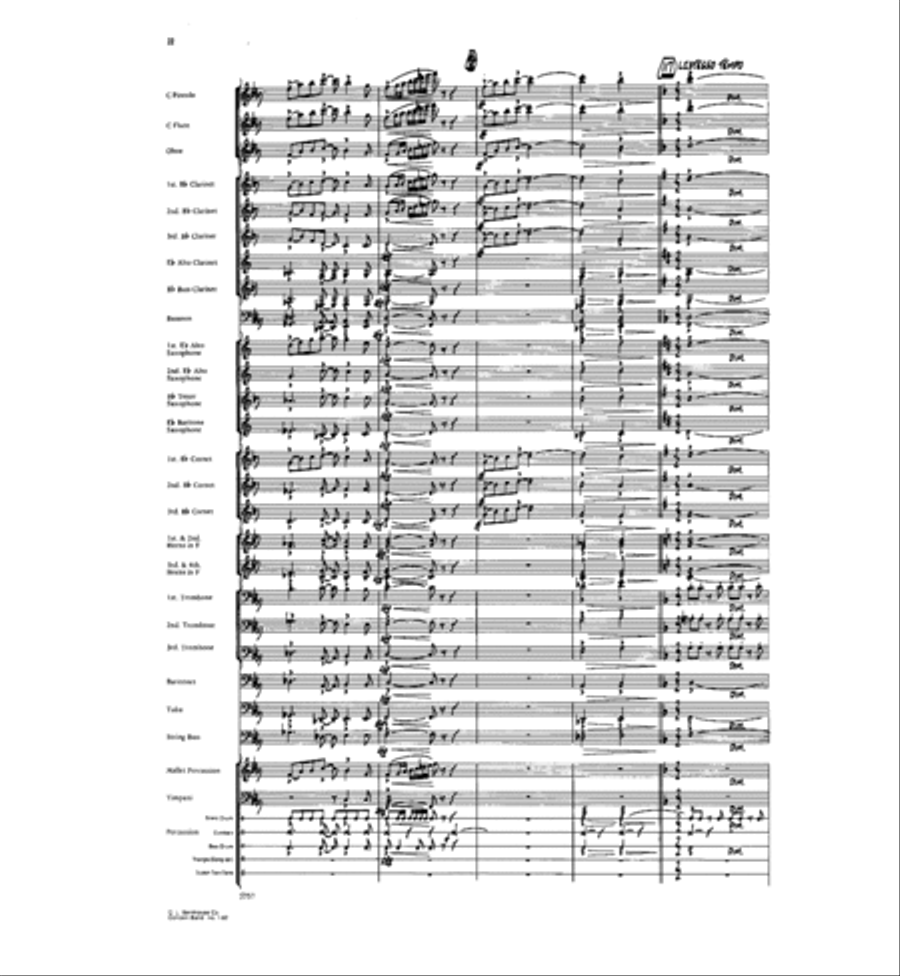Declaration, Ballade & Finale Concert Band scores gallery preview page 21
