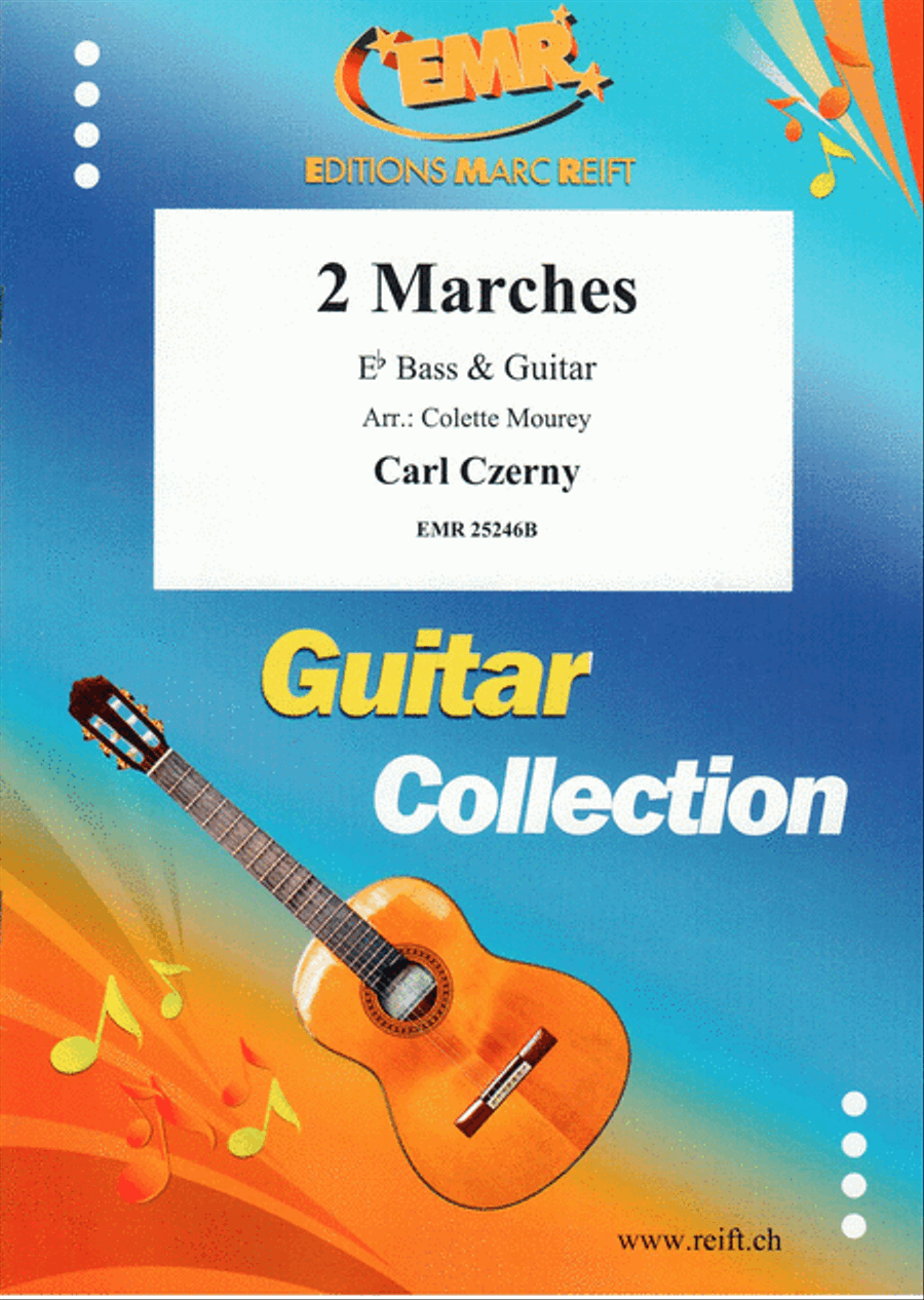 2 Marches Guitar scores gallery preview page 1