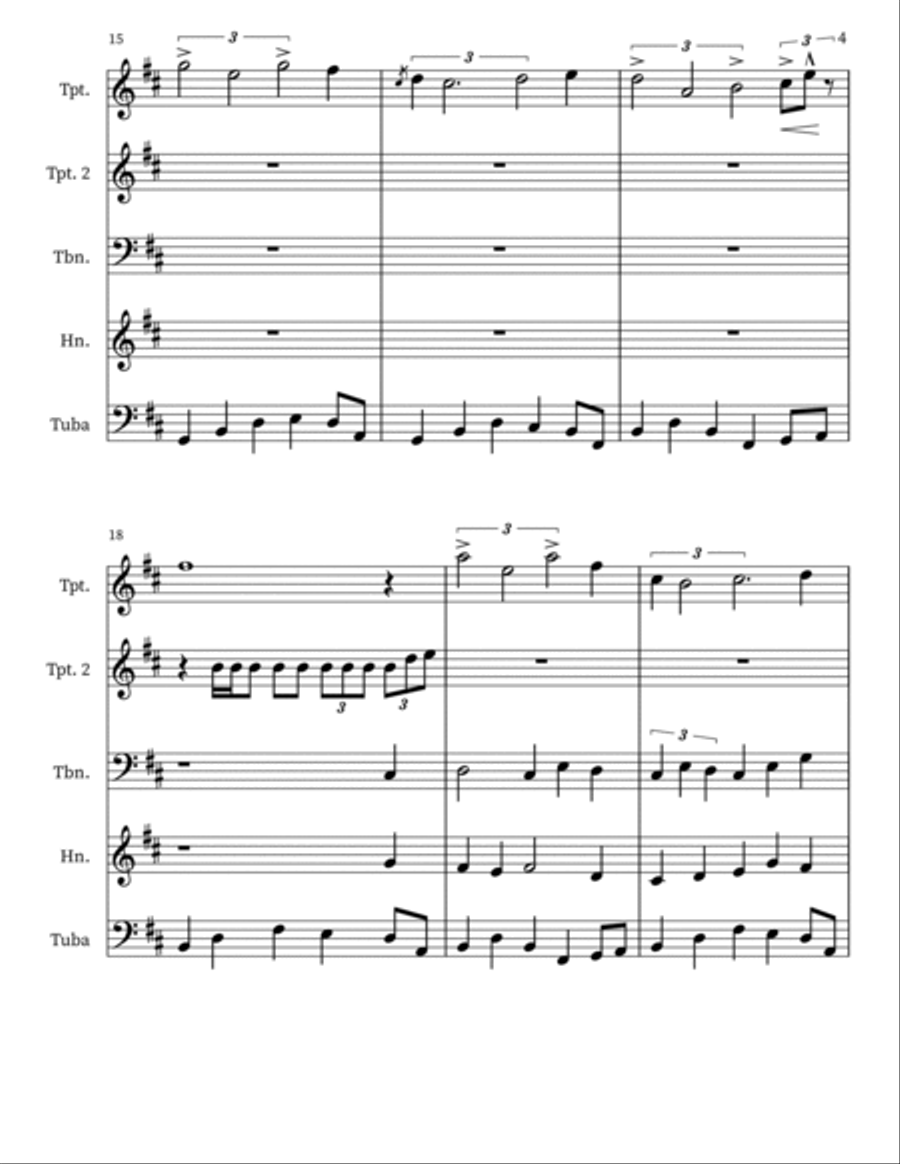 Nice Try Small Ensemble scores gallery preview page 4