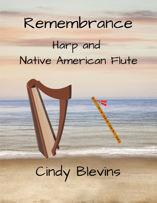 Book cover for Remembrance, for Harp and Native American Flute
