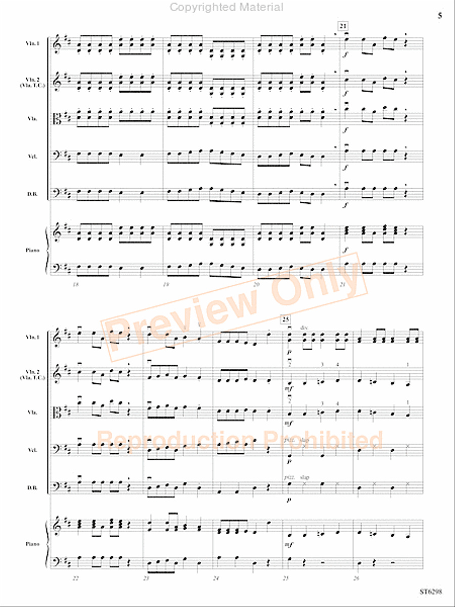 Fiddlin' with the Classics String Orchestra scores gallery preview page 6