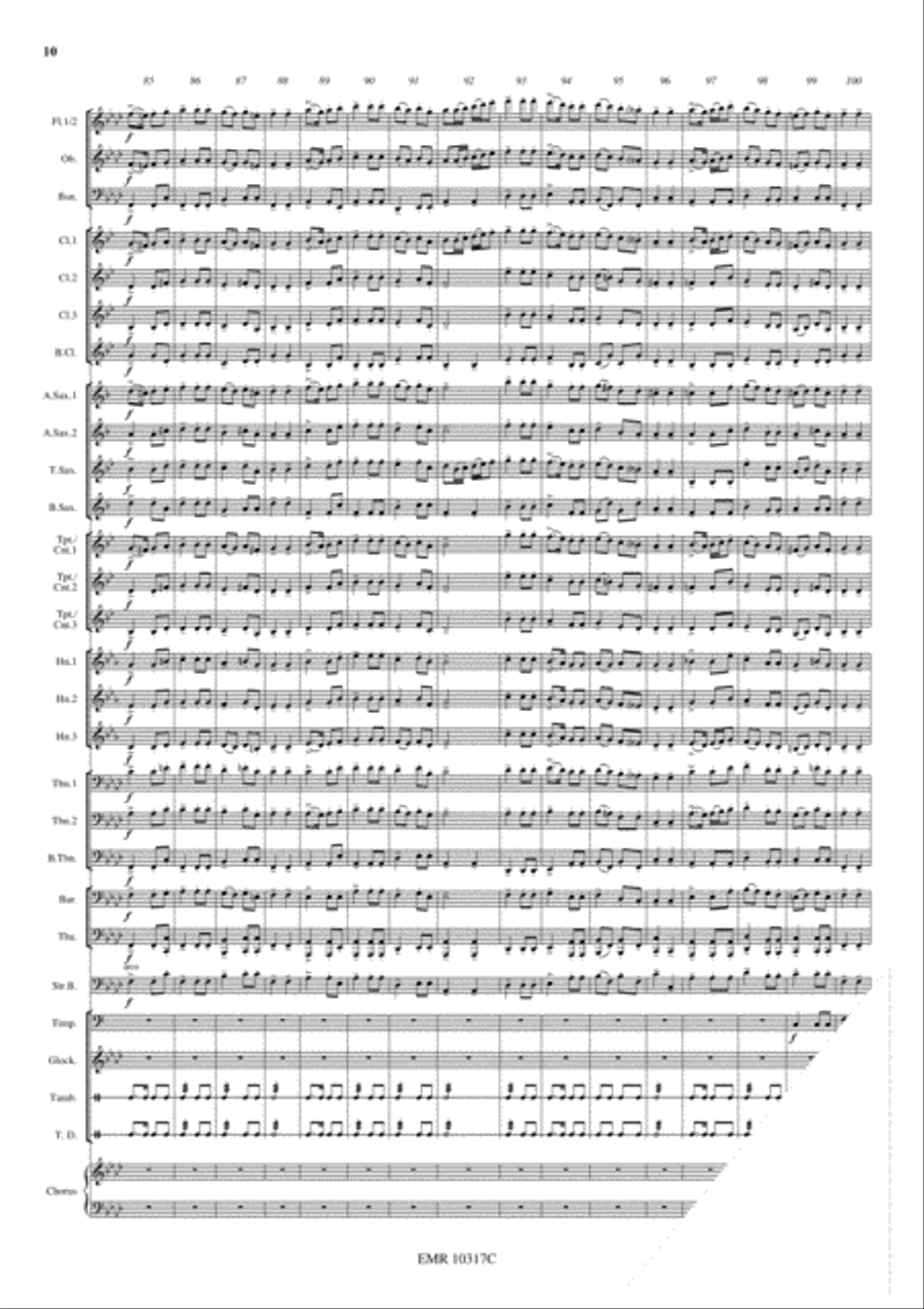 Greensleeves Greensleeves 4-Part scores gallery preview page 11