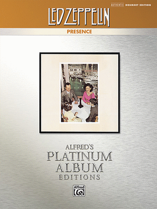 Book cover for Led Zeppelin -- Presence Platinum Drums