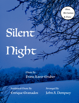 Book cover for Silent Night (Trio for Oboe, Clarinet and Piano)