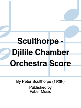 Sculthorpe - Djilile Chamber Orchestra Score