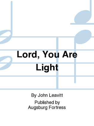 Book cover for Lord, You Are Light
