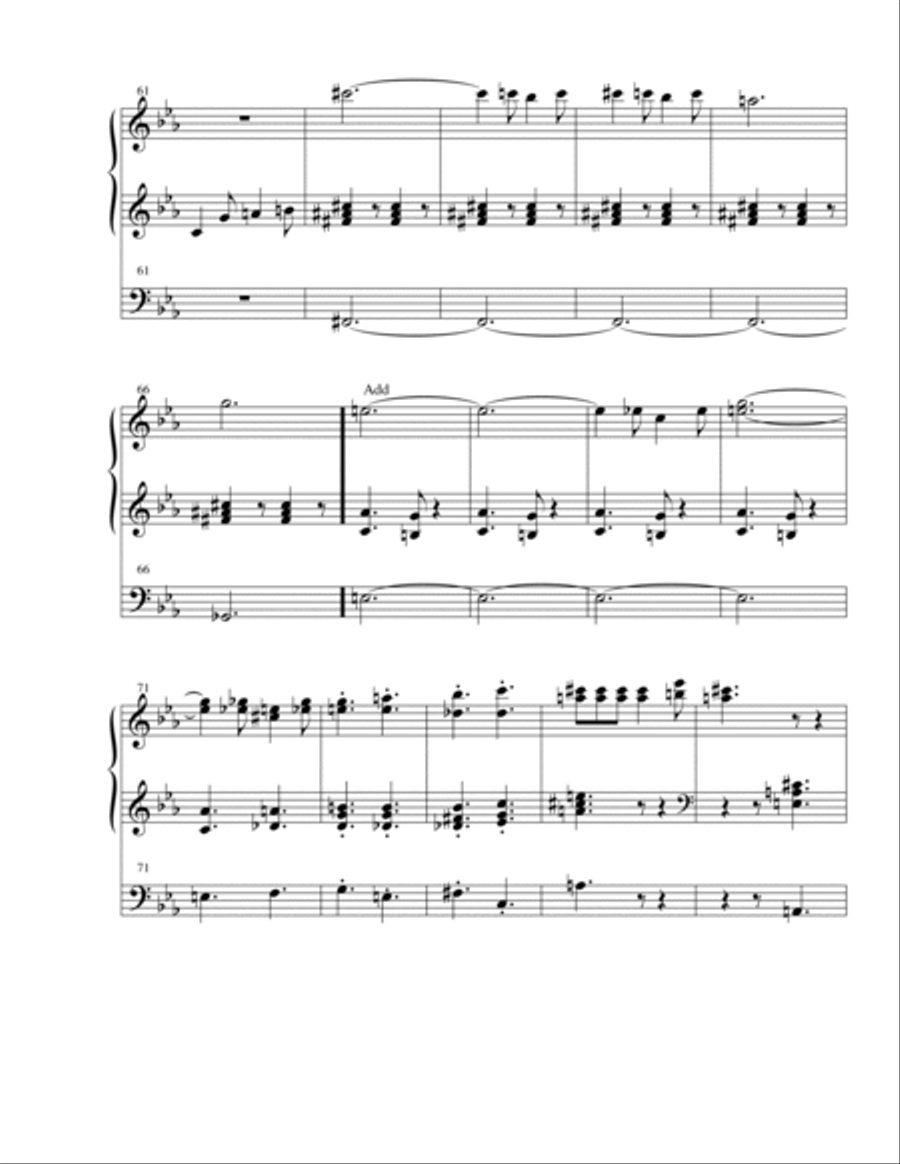 Organ Prelude # 6 When Johnny Comes Marching Home Organ Prelude # 6 When Johnny Comes Marching Home Organ Solo scores gallery preview page 5