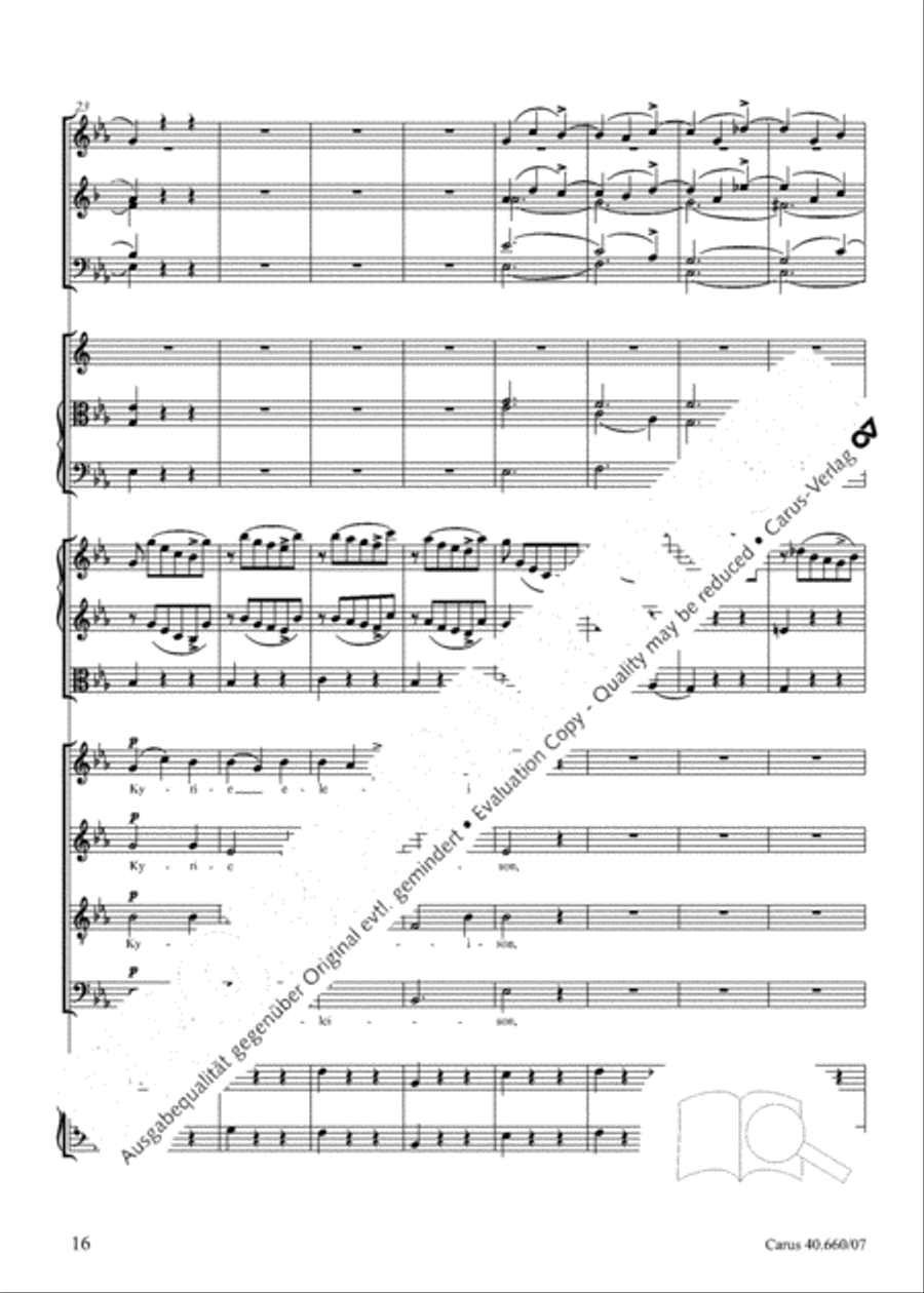 Mass in E flat major (Messe in Es)