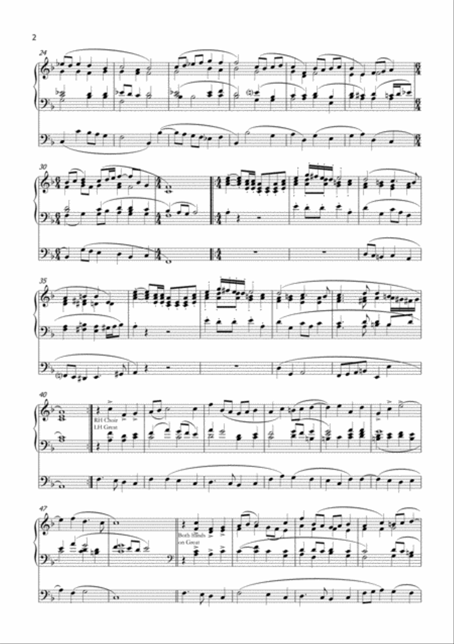 Trumpet Tune in F Trumpet scores gallery preview page 2