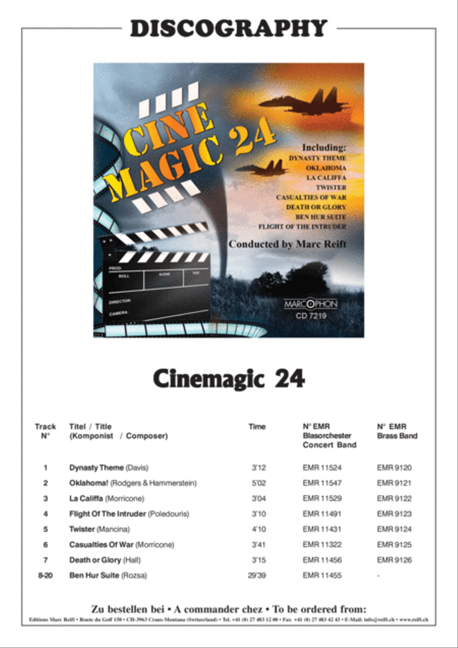 Ben Hur Suite Concert Band scores gallery preview page 3
