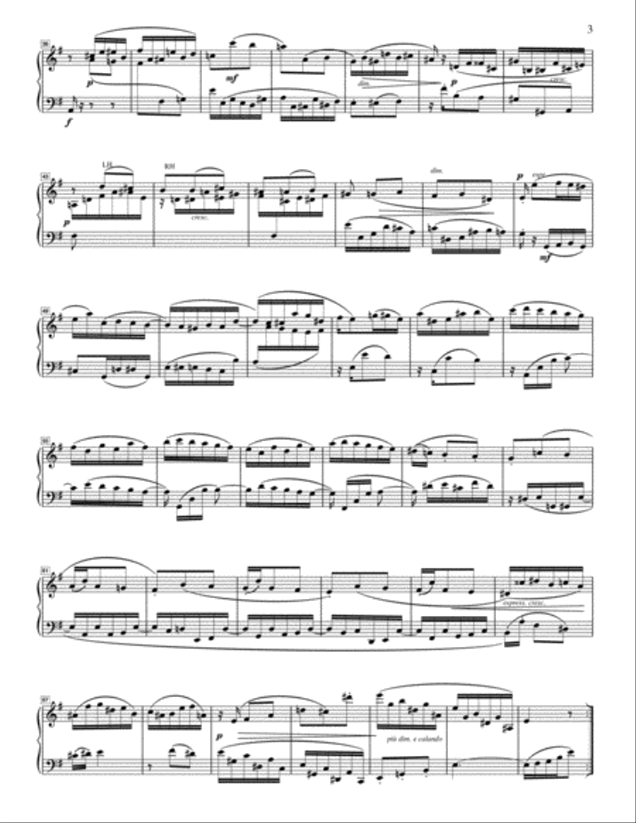 Heinrich Schenker - Four Two Voice Inventions, op. 5 Piano Solo scores gallery preview page 3