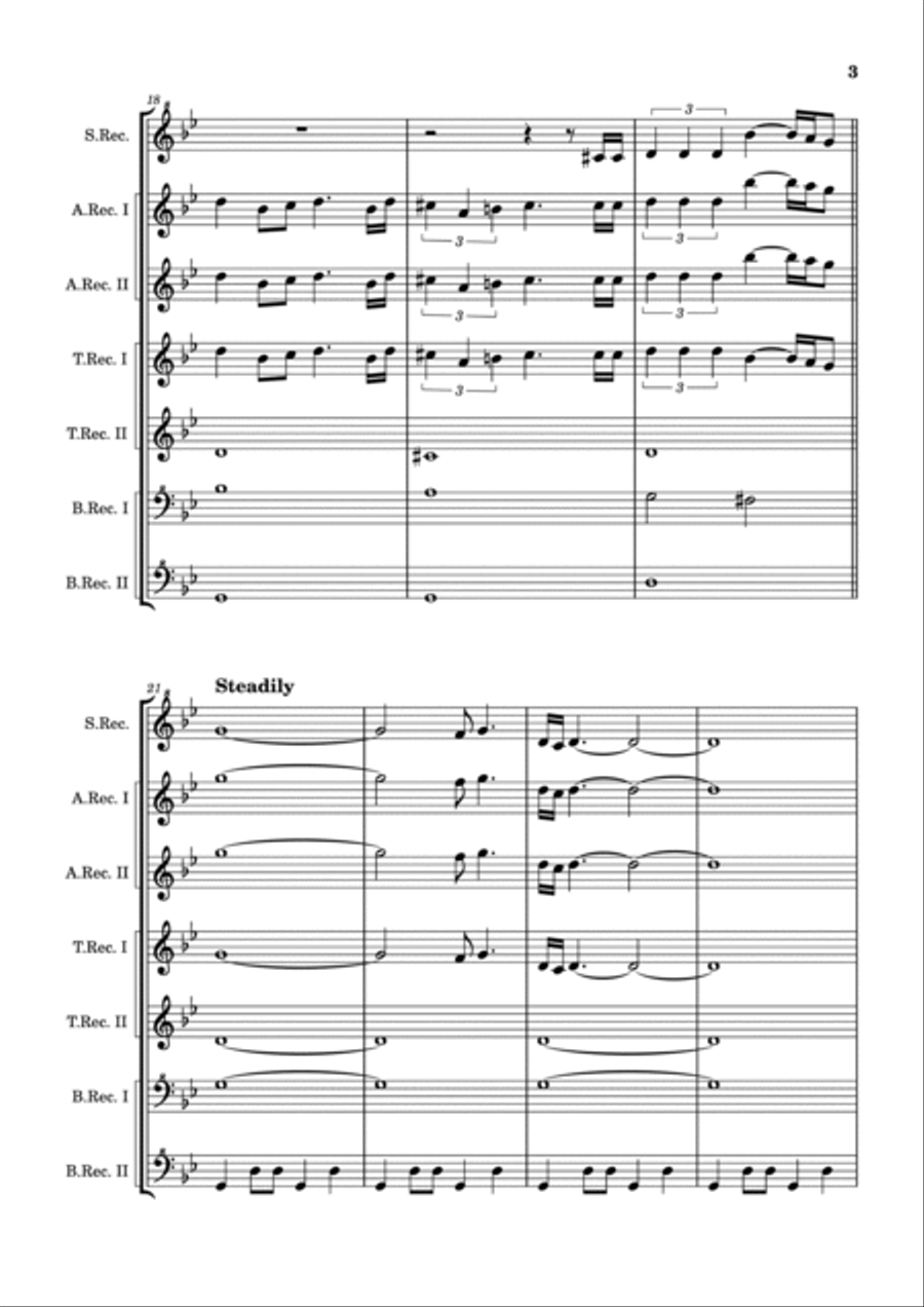 Arabian Nights (2019) Woodwind Ensemble scores gallery preview page 3