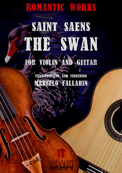 THE SWAN - SAINT SAENS - FOR VIOLIN AND GUITAR image number null