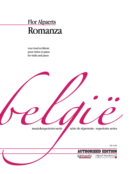 Romanza for Violin and Piano