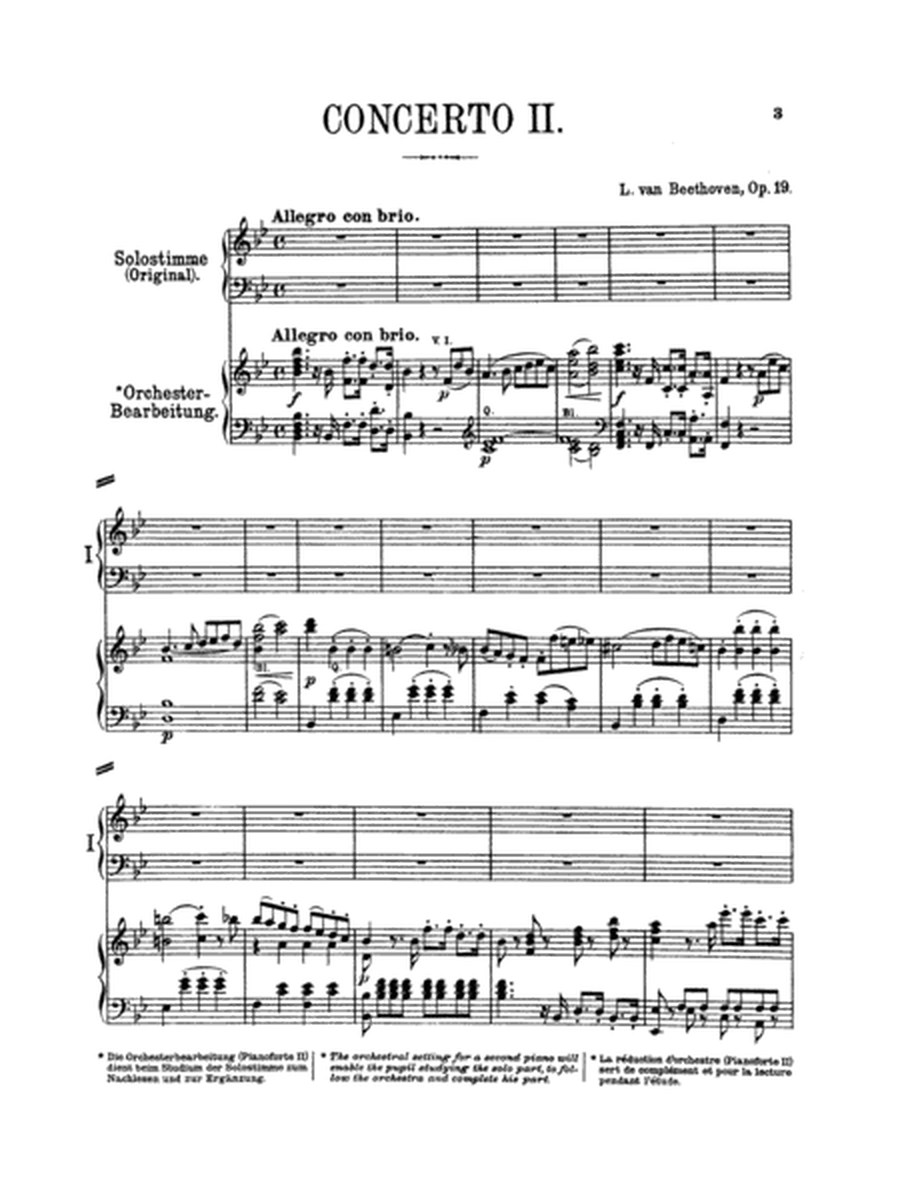Piano Concerto No. 2 in B-flat, Op. 19