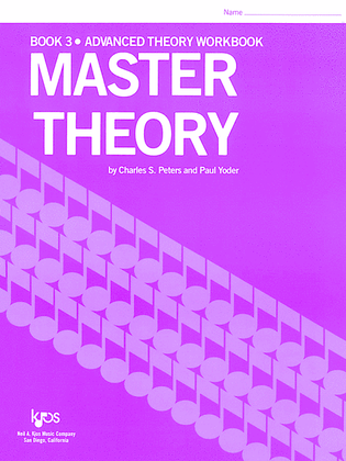 Book cover for Master Theory - Book 3 (Lessons 61-90)