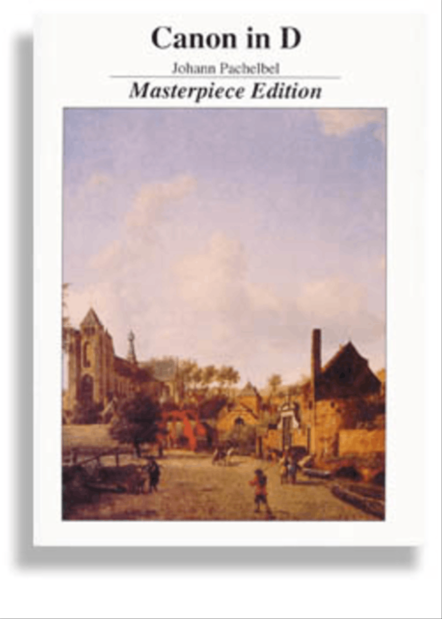 Canon In D * New Masterpiece Edition Piano Solo scores gallery preview page 1