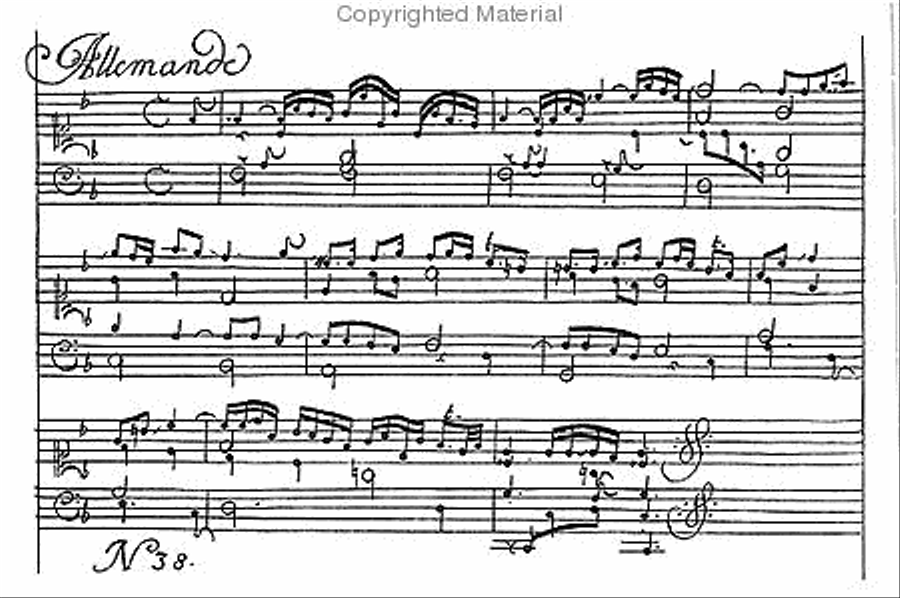 Neuer Clavier Ubung. Part I. 1689 Harpsichord scores gallery preview page 3