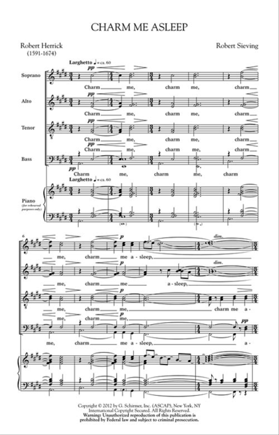 Charm Me Asleep Divisi scores gallery preview page 2