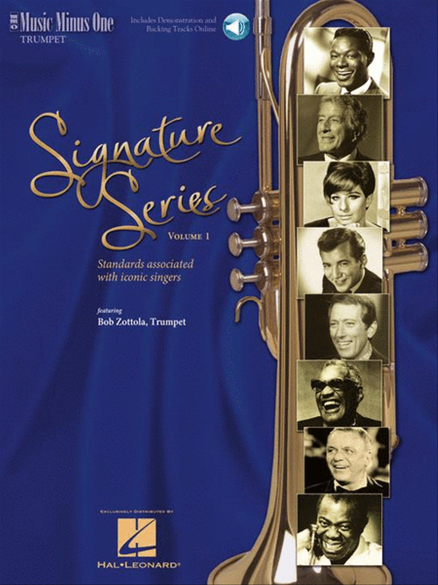 Signature Series, Volume 1: Standards Associated with Singers of Our Time for Trumpet image number null