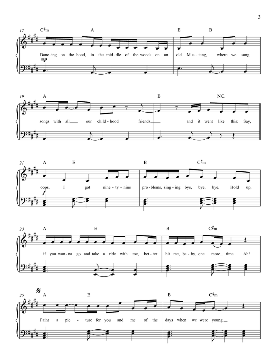 2002 2002 Easy Piano scores gallery preview page 3