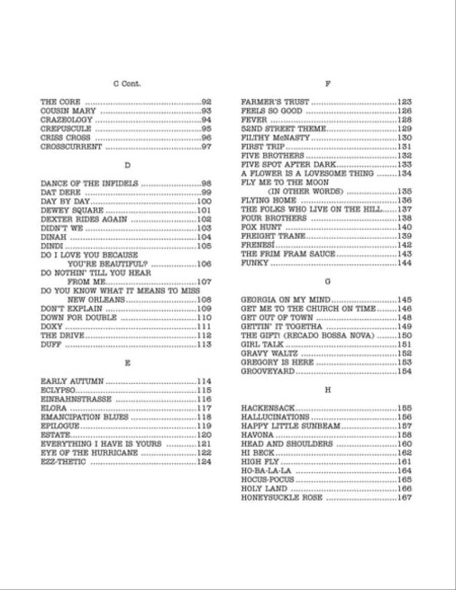 The Real Book – Volume II – Second Edition Piano scores gallery preview page 4