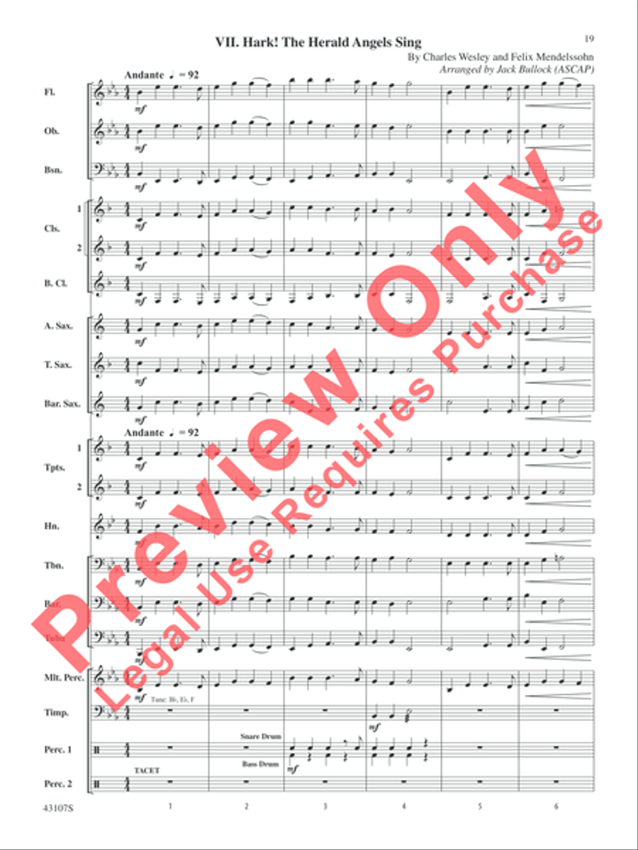Happy Holidays---Vol. 2 Happy Holidays---Vol. 2 Concert Band scores gallery preview page 11