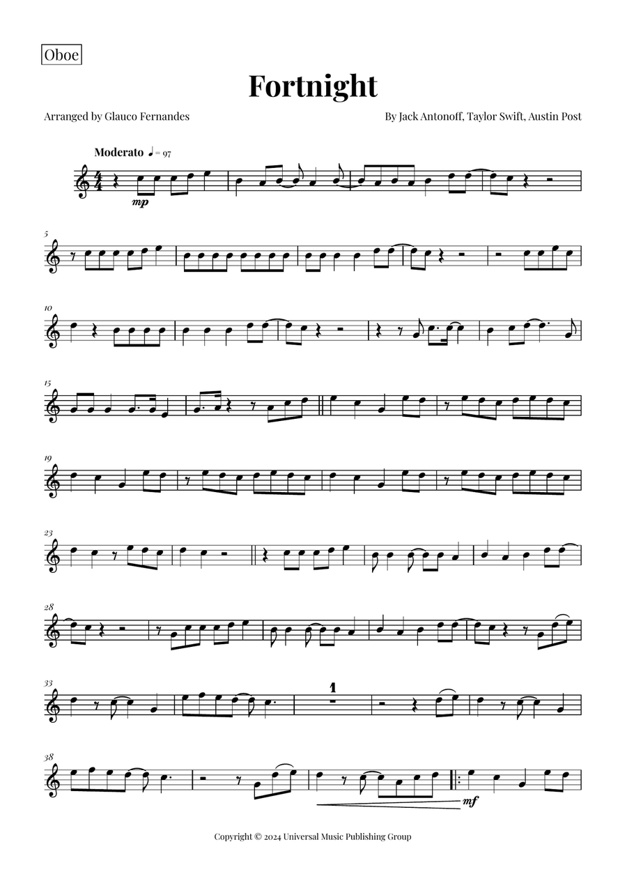 Fortnight Woodwind Trio scores gallery preview page 5