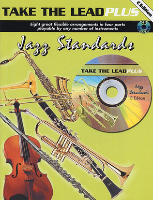 Book cover for Take The Lead Plus - Jazz Standards Book/CD, C Instruments