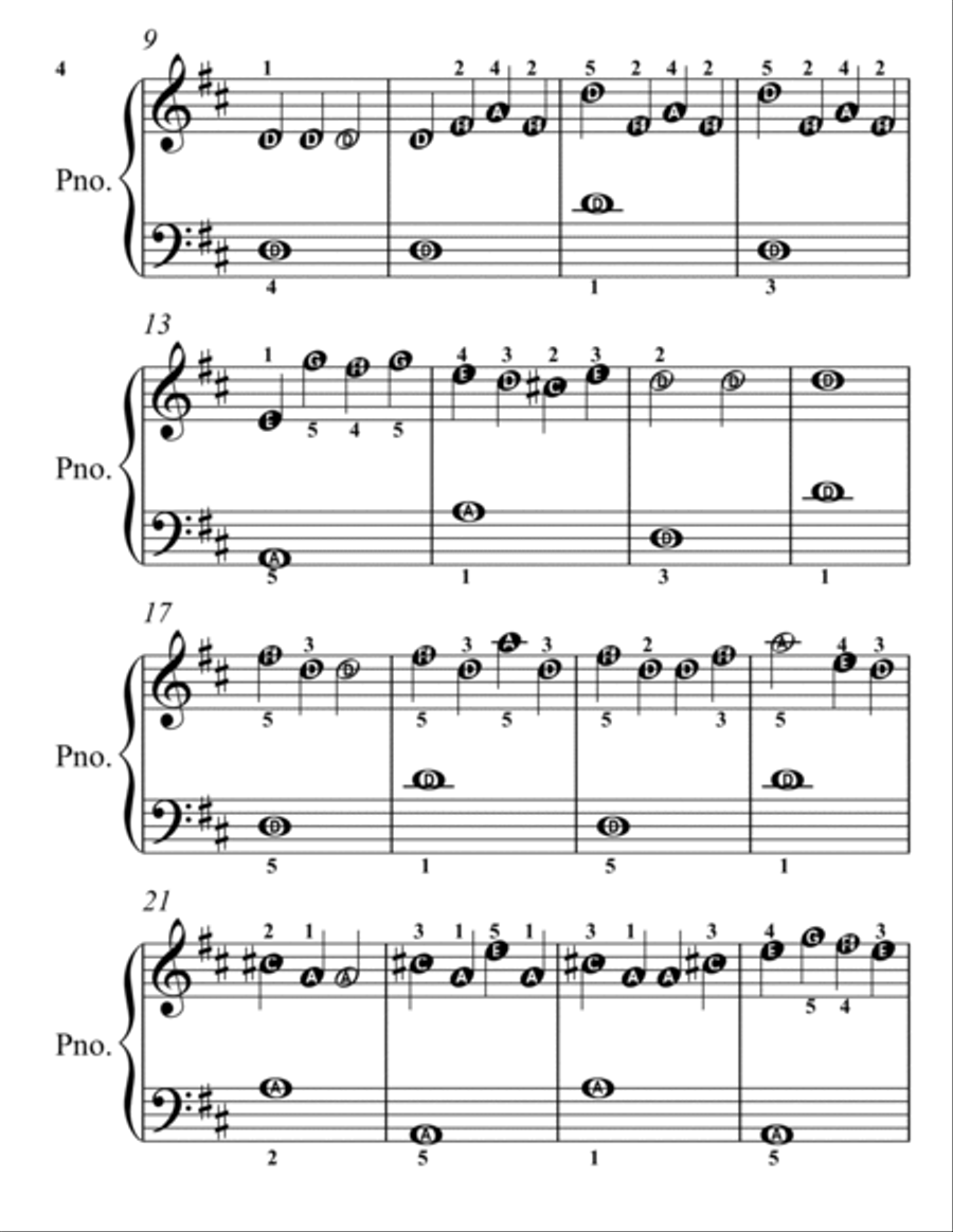 Who Threw the Overalls in Mistress Murphy’s Chowder for Easy Piano Piano Method scores gallery preview page 6