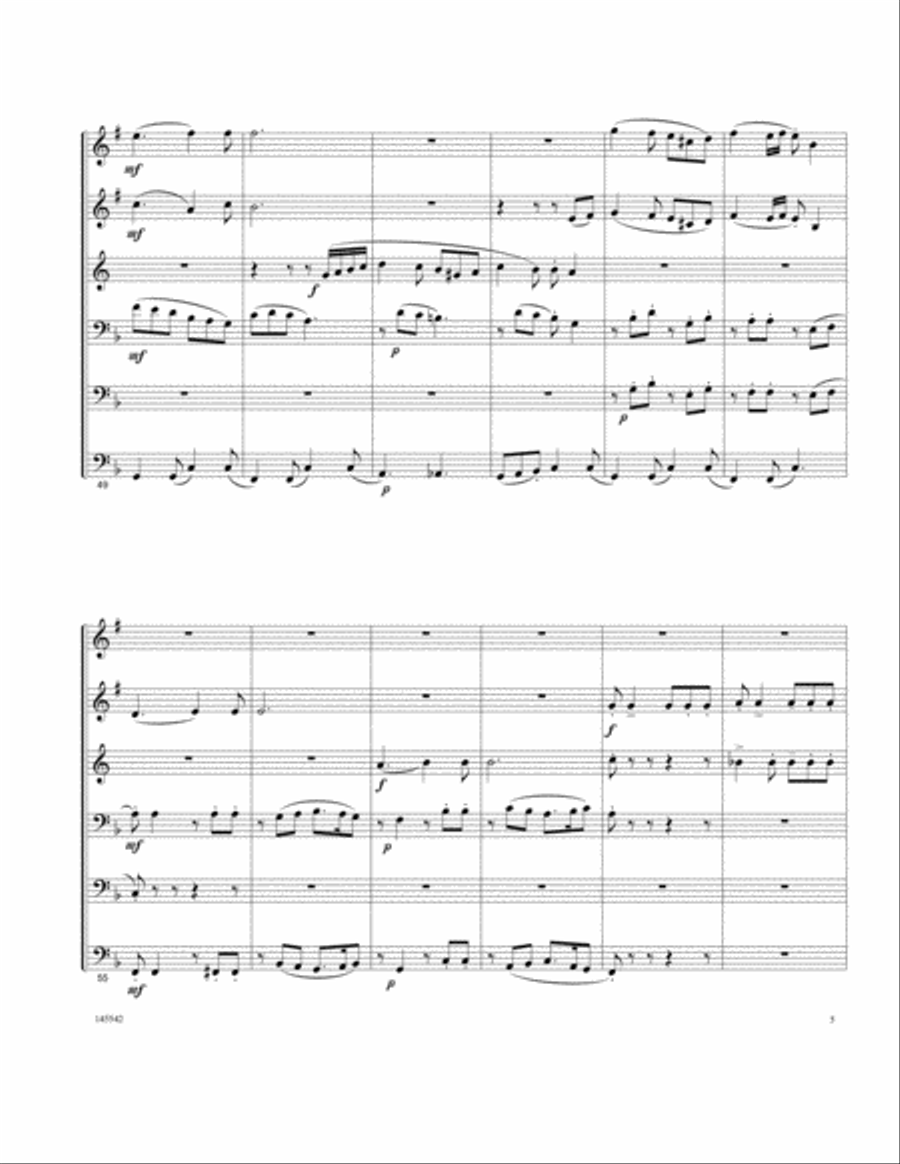 Jesus Is Coming Again Jesus Is Coming Again Brass Quintet scores gallery preview page 5
